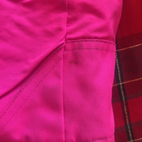 Faded Glory Bib snowpants snowsuit Pink size M 7/8 - Picture 4 of 15